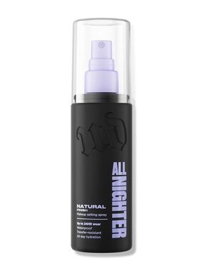2 Urban Decay All Nighter Natural Finish Makeup Setting Sprays New and Unopened